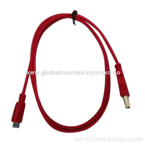 High-speed USB2.0 Smartphone Data and Charge Red Cable, Customized Logos Printing Ways AvailableNew
